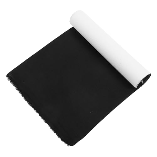 POPETPOP Selbstklebendes Buchbindetuch Robustem Leinen Strukturierte Oberfläche DIY Scrapbooking Buchumschlag Langlebiger Buchschutz für Hardcover Schwarz POPETPOP Selbstklebendes Buchbindetuch Robustem Leinen Strukturierte Oberfläche DIY Scrapbooking Buchumschlag Langlebiger Buchschutz für Hardcover Schwarz von POPETPOP