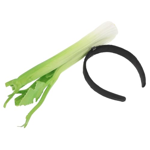 POPETPOP Sellerie Haarband Party Begünstigt Haarreifen Lustige Foto -requisiten Haarreifen Für Kinderpartys Cosplay -sellerie -stirnband Gemüse-kostümzubehör Cosplay-haarreifen Eisen Green POPETPOP Sellerie Haarband Party Begünstigt Haarreifen Lustige Foto -requisiten Haarreifen Für Kinderpartys Cosplay -sellerie -stirnband Gemüse-kostümzubehör Cosplay-haarreifen Eisen Green von POPETPOP