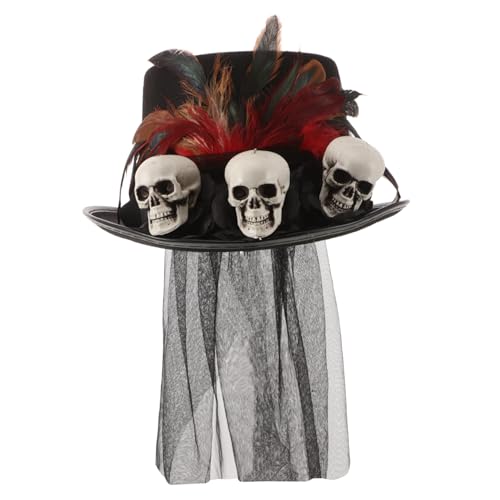 POPETPOP Steampunk Zylinderhut mit und Netzstoff Unisex Victorian Top Hat für Halloween Party Bühnenauftritte und Kostümfeste Atmungsaktiv und Vielseitig Einsetzbar POPETPOP Steampunk Zylinderhut mit und Netzstoff Unisex Victorian Top Hat für Halloween Party Bühnenauftritte und Kostümfeste Atmungsaktiv und Vielseitig Einsetzbar von POPETPOP