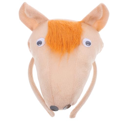 POPETPOP Stirnband Kopfbedeckungen Mit Tierohren Tierkostüme Verkleiden Partyzubehör Partygeschenk Tier-cosplay-requisite Tierkostüm Für Erwachsene Lustiges Stirnband Beige Stoff POPETPOP Stirnband Kopfbedeckungen Mit Tierohren Tierkostüme Verkleiden Partyzubehör Partygeschenk Tier-cosplay-requisite Tierkostüm Für Erwachsene Lustiges Stirnband Beige Stoff von POPETPOP