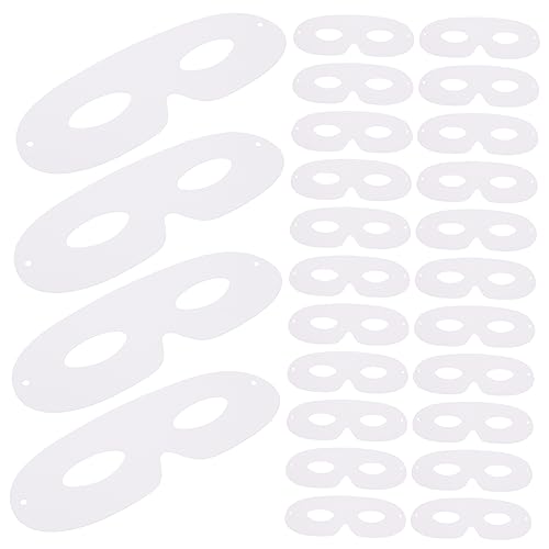 POPETPOP Teiliges DIY Blanko Masken aus Papier Weiße Masquerade Masken zum Bemalen Karneval Halloween Bastelset Kreative Maskenball Dekoration für Party und Fasching POPETPOP Teiliges DIY Blanko Masken aus Papier Weiße Masquerade Masken zum Bemalen Karneval Halloween Bastelset Kreative Maskenball Dekoration für Party und Fasching von POPETPOP