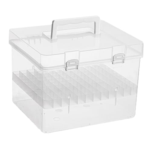POPETPOP Transparente Marker Aufbewahrungsbox mit Tragegriff Fächer für Stifte Vielseitiger Organizer für Kunstbedarf für Erwachsene Klarer Design für Schnellen Zugriff POPETPOP Transparente Marker Aufbewahrungsbox mit Tragegriff Fächer für Stifte Vielseitiger Organizer für Kunstbedarf für Erwachsene Klarer Design für Schnellen Zugriff von POPETPOP