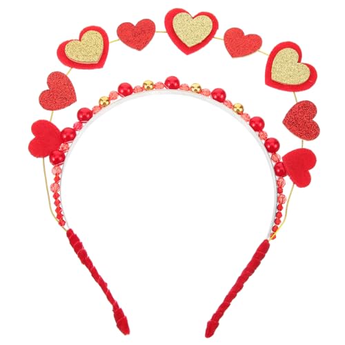 POPETPOP Valentinstag Stirnband Herz Glitzer Haarschmuck Für Liebe Herz Haarreif Accessoire Für Hochzeiten Partys Und Besondere Anlässe POPETPOP Valentinstag Stirnband Herz Glitzer Haarschmuck Für Liebe Herz Haarreif Accessoire Für Hochzeiten Partys Und Besondere Anlässe von POPETPOP
