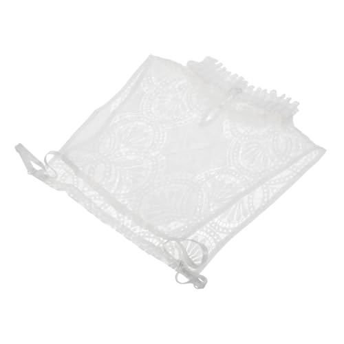 POPETPOP Weißer Baumwoll Fake Kragen Damen Blusenkragen mit Verspieltem Blumenblatt Design Abnehmbarer Falscher Kragen für Vielseitige Outfits Modischer Einsatz für Blusen und Hemden POPETPOP Weißer Baumwoll Fake Kragen Damen Blusenkragen mit Verspieltem Blumenblatt Design Abnehmbarer Falscher Kragen für Vielseitige Outfits Modischer Einsatz für Blusen und Hemden von POPETPOP
