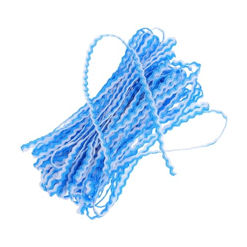 POPETPOP Wellenförmiges Biegeband Für Näh- Und Bastelprojekte. Zweifarbiges Geflochtenes Kantenband Für Vorhänge, Kleidung Und Polsterdekorationen. POPETPOP Wellenförmiges Biegeband Für Näh- Und Bastelprojekte. Zweifarbiges Geflochtenes Kantenband Für Vorhänge, Kleidung Und Polsterdekorationen. von POPETPOP