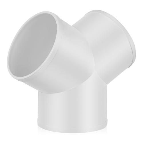 POPETPOP Y Förmiger PVC Rohrverbinder Schlaucharmatur für Effiziente Luftstromverteilung Einfach zu Installieren Leicht für Belüftungssysteme und Klimaanlagen POPETPOP Y Förmiger PVC Rohrverbinder Schlaucharmatur für Effiziente Luftstromverteilung Einfach zu Installieren Leicht für Belüftungssysteme und Klimaanlagen von POPETPOP
