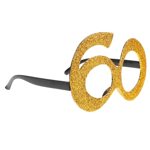 POPETPOP Zahlenbrille Partydeko mit Glitterrahmen Leichte Bequeme Foto Requisite für Erwachsene Geburtstagsfeier und Funkelnde Brille als Originelles Party Mitgebsel POPETPOP Zahlenbrille Partydeko mit Glitterrahmen Leichte Bequeme Foto Requisite für Erwachsene Geburtstagsfeier und Funkelnde Brille als Originelles Party Mitgebsel von POPETPOP