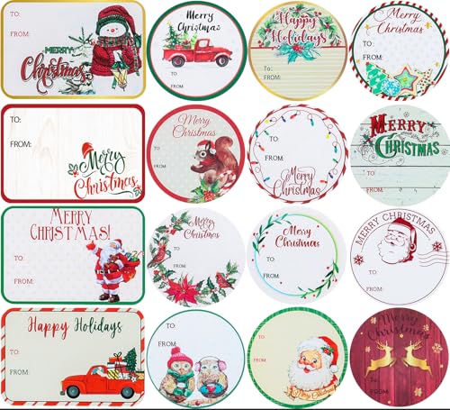 144Stk Weihnachts Etiketten Aufkleber Sticker selbstklebende Aufkleber Weihnachts Namensetiketten Weihnachtsnamensschilder Weihnachtsges Aufkleber für Geschenke Festival Urlaub Dekoration(36Entwürfe) 144Stk Weihnachts Etiketten Aufkleber Sticker selbstklebende Aufkleber Weihnachts Namensetiketten Weihnachtsnamensschilder Weihnachtsges Aufkleber für Geschenke Festival Urlaub Dekoration(36Entwürfe) von POPGIFTU