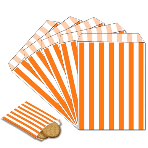 100 Stück Naschitüten Candy Bar Orange Papiertüten Klein Kraft Butterbrottüten Bunt 13x18cm Mini Geschenktüten Papiertüten Bunte Tüten Candybar brotpapiertüten für Halloween,Weihnachten,Hochzeiten 100 Stück Naschitüten Candy Bar Orange Papiertüten Klein Kraft Butterbrottüten Bunt 13x18cm Mini Geschenktüten Papiertüten Bunte Tüten Candybar brotpapiertüten für Halloween,Weihnachten,Hochzeiten von POPOYU