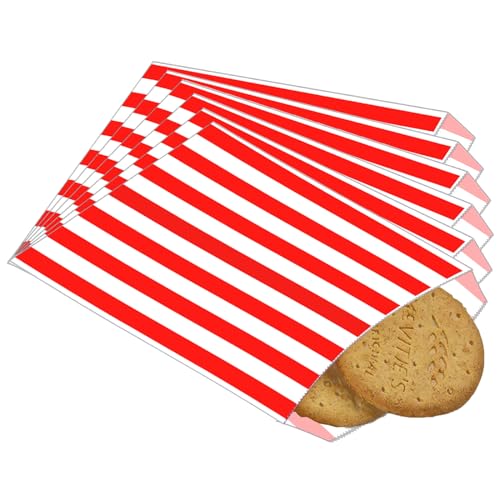 100 Stück Naschitüten Candy Bar Rot Papiertüten Klein Kraft Butterbrottüten Bunt 13x18cm Mini Geschenktüten Papiertüten Bunte Tüten Candybar brotpapiertüten für Halloween,Weihnachten,Hochzeiten 100 Stück Naschitüten Candy Bar Rot Papiertüten Klein Kraft Butterbrottüten Bunt 13x18cm Mini Geschenktüten Papiertüten Bunte Tüten Candybar brotpapiertüten für Halloween,Weihnachten,Hochzeiten von POPOYU