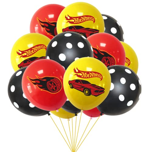 POPOYU 15 Stück Hot Wheels Geburtstagsdeko,12 Zoll Rote Rennwagen Party Ballons Auto Luftballons Kindergeburtstag Racing Car Latexballons Deko für Rennauto Theme Geburtstag Party Dekoration POPOYU 15 Stück Hot Wheels Geburtstagsdeko,12 Zoll Rote Rennwagen Party Ballons Auto Luftballons Kindergeburtstag Racing Car Latexballons Deko für Rennauto Theme Geburtstag Party Dekoration von POPOYU