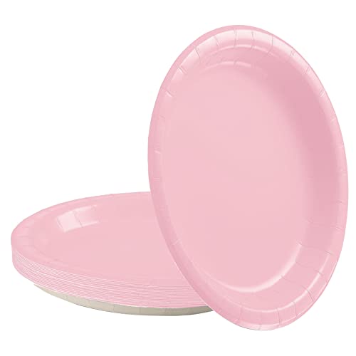 16 Stück Rosa Pappteller,23CM Rund Teller Einwegteller Rosa Einmalteller Einweg Geschirr,9inch Partyteller Einmalgeschirr Tisch Dekorationen Partygeschirr für Hochzeit Garten Geburtstag Party 16 Stück Rosa Pappteller,23CM Rund Teller Einwegteller Rosa Einmalteller Einweg Geschirr,9inch Partyteller Einmalgeschirr Tisch Dekorationen Partygeschirr für Hochzeit Garten Geburtstag Party von POPOYU