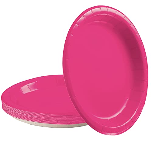 16Stück Rosa Rosa Pappteller,23CM Rund Teller Einwegteller Rosa Rosa Einmalteller Einweg Geschirr,9inch Partyteller Einmalgeschirr Tisch Dekorationen Partygeschirr für Hochzeit Garten Geburtstag Party 16Stück Rosa Rosa Pappteller,23CM Rund Teller Einwegteller Rosa Rosa Einmalteller Einweg Geschirr,9inch Partyteller Einmalgeschirr Tisch Dekorationen Partygeschirr für Hochzeit Garten Geburtstag Party von POPOYU