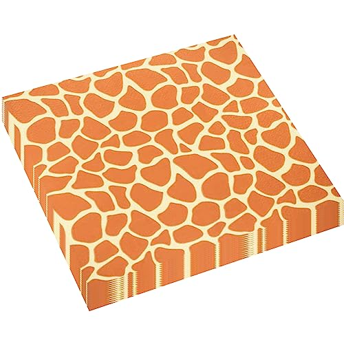 20 Stück Servietten mit Giraffedruck Safari-Servietten mit Tierdruck Strukturierte Tischserviette für Kinder Geburtstagsparty, Babyparty,Dschungel-Safari-Mottoparty Dekoration 20 Stück Servietten mit Giraffedruck Safari-Servietten mit Tierdruck Strukturierte Tischserviette für Kinder Geburtstagsparty, Babyparty,Dschungel-Safari-Mottoparty Dekoration von POPOYU