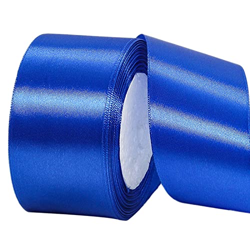 23 Meters Satinband königsblaues 5cm, Dekoration Präsent Geschenkband Schleifenband, Stoffband für Kleid Hochzeit, Taufe und Geburtstag Geschenke,Satin Dekoband, Deko Band Geschenkverpackung 23 Meters Satinband königsblaues 5cm, Dekoration Präsent Geschenkband Schleifenband, Stoffband für Kleid Hochzeit, Taufe und Geburtstag Geschenke,Satin Dekoband, Deko Band Geschenkverpackung von POPOYU