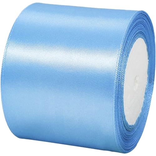 23 m Geschenkband Pastellblau Band Breit, 8cm Große Stoffband Schleife Breites Satinband Schleifenband Glitzer Geschenkschleife XXL für Verpacken von Geschenken Weihnachten Hochzeit Dekorieren Auto 23 m Geschenkband Pastellblau Band Breit, 8cm Große Stoffband Schleife Breites Satinband Schleifenband Glitzer Geschenkschleife XXL für Verpacken von Geschenken Weihnachten Hochzeit Dekorieren Auto von POPOYU