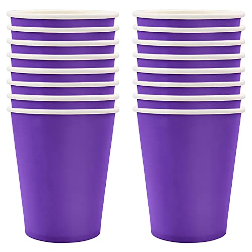 250ml Lila Papier Partybecher,16 Stück Lila Pappbecher,Trinkbecher Hochzeit Einwegbecher Disposable Cups für Hochzeit,Kinder DIY,Partybedarf,Tee,Heißen und Kalten Getränken Einwegkaffee Becher 250ml Lila Papier Partybecher,16 Stück Lila Pappbecher,Trinkbecher Hochzeit Einwegbecher Disposable Cups für Hochzeit,Kinder DIY,Partybedarf,Tee,Heißen und Kalten Getränken Einwegkaffee Becher von POPOYU