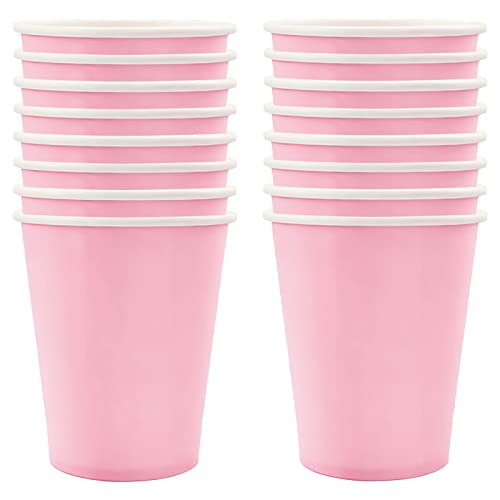 250ml Rosa Papier Partybecher,16 Stück Rosa Pappbecher,Trinkbecher Hochzeit Einwegbecher Disposable Cups für Hochzeit,Kinder DIY,Partybedarf,Tee,Heißen und Kalten Getränken Einwegkaffee Becher 250ml Rosa Papier Partybecher,16 Stück Rosa Pappbecher,Trinkbecher Hochzeit Einwegbecher Disposable Cups für Hochzeit,Kinder DIY,Partybedarf,Tee,Heißen und Kalten Getränken Einwegkaffee Becher von POPOYU