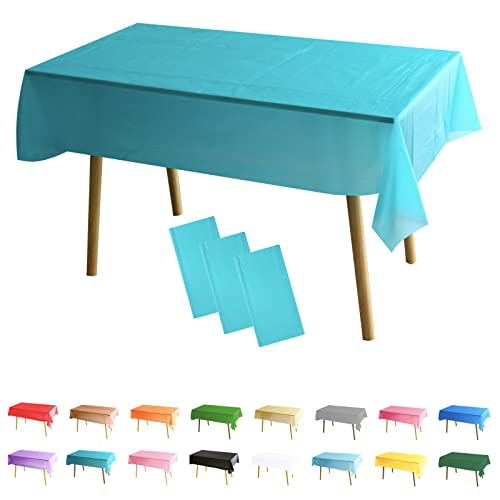 3 Stück Tischdecke Rechteckig Blauer See Party Tischdecke,137 * 274cm Tischdecke Papierrolle Einweg Tischdecke aus Kunststoff,wasserdichte Ölbeständig Tischdecken für Picknick,Geburtstags,Hochzeiten 3 Stück Tischdecke Rechteckig Blauer See Party Tischdecke,137 * 274cm Tischdecke Papierrolle Einweg Tischdecke aus Kunststoff,wasserdichte Ölbeständig Tischdecken für Picknick,Geburtstags,Hochzeiten von POPOYU