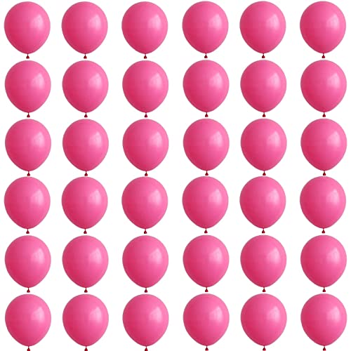 Luftballons Rosenrot 12 Zoll Weihnachten Ballons,36 Stück 30cm Luftballons Weihnachten Helium Ballons Partyballon Deko,Latex Luftballons für Rosenrot Party,Geburtstag,Weihnachtsballon Girlande von POPOYU