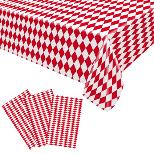 3PCS Karierte Tischdecke,Rot Weiß Karierte Tischdecke 220x130cm Plastiktischdecke,Table Cloth Weihnachtstischdecke Plastik Tischdecke mit Karierter Flagge für Weihnachten,Racing Party Dekoration 3PCS Karierte Tischdecke,Rot Weiß Karierte Tischdecke 220x130cm Plastiktischdecke,Table Cloth Weihnachtstischdecke Plastik Tischdecke mit Karierter Flagge für Weihnachten,Racing Party Dekoration von POPOYU