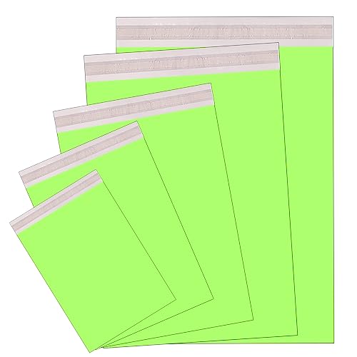 50 Stück Versandbeutel Plastik Grün Versandtaschen 5 Größen*10PCS Versandtüten Warenbeutel,Selbstklebend und Blickdicht,Versandtüten aus Plastik für Kleidung Logistikverpackungen Transport Textilien 50 Stück Versandbeutel Plastik Grün Versandtaschen 5 Größen*10PCS Versandtüten Warenbeutel,Selbstklebend und Blickdicht,Versandtüten aus Plastik für Kleidung Logistikverpackungen Transport Textilien von POPOYU