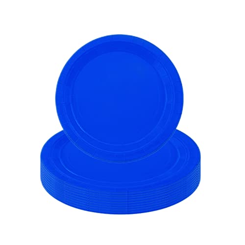 Blau Pappteller,16 Stück Einwegteller Blau,23CM Rund Teller Einmalteller Einweg Geschirr,9inch Partyteller Einmalgeschirr Tisch Dekorationen Partygeschirr für Hochzeit Garten Geburtstag Party Blau Pappteller,16 Stück Einwegteller Blau,23CM Rund Teller Einmalteller Einweg Geschirr,9inch Partyteller Einmalgeschirr Tisch Dekorationen Partygeschirr für Hochzeit Garten Geburtstag Party von POPOYU