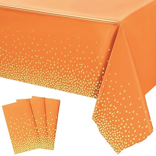 Einweg Tischdecke Orange,3 Stück Wasserfeste Tischdecke,274x137cm Rechteckig Tischtuch Geeignet Papiertischdecke Plastiktischdecke Einwegtischdecken für Hochzeit,Party,Kindergeburtstag,Weihnachten Einweg Tischdecke Orange,3 Stück Wasserfeste Tischdecke,274x137cm Rechteckig Tischtuch Geeignet Papiertischdecke Plastiktischdecke Einwegtischdecken für Hochzeit,Party,Kindergeburtstag,Weihnachten von POPOYU
