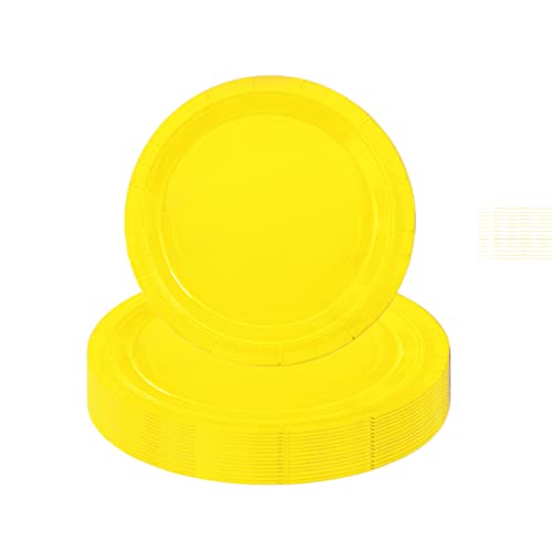 Gelb Pappteller,16 Stück Einwegteller Gelb,18CM Rund Teller Einmalteller Einweg Geschirr,7inch Partyteller Einmalgeschirr Tisch Dekorationen Partygeschirr für Hochzeit Garten Geburtstag Party Gelb Pappteller,16 Stück Einwegteller Gelb,18CM Rund Teller Einmalteller Einweg Geschirr,7inch Partyteller Einmalgeschirr Tisch Dekorationen Partygeschirr für Hochzeit Garten Geburtstag Party von POPOYU