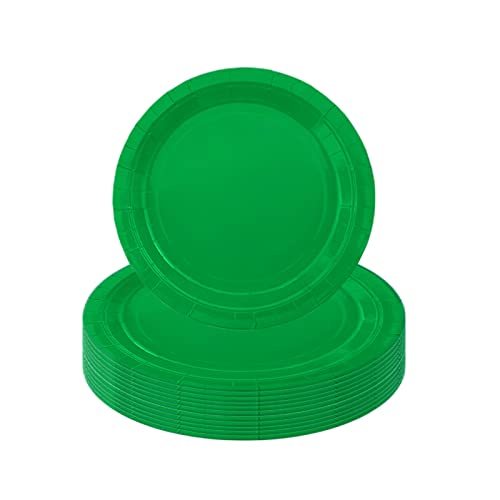 Grün Pappteller,16 Stück Einwegteller Grün,23CM Rund Teller Einmalteller Einweg Geschirr,9inch Partyteller Einmalgeschirr Tisch Dekorationen Partygeschirr für Hochzeit Garten Geburtstag Party Grün Pappteller,16 Stück Einwegteller Grün,23CM Rund Teller Einmalteller Einweg Geschirr,9inch Partyteller Einmalgeschirr Tisch Dekorationen Partygeschirr für Hochzeit Garten Geburtstag Party von POPOYU