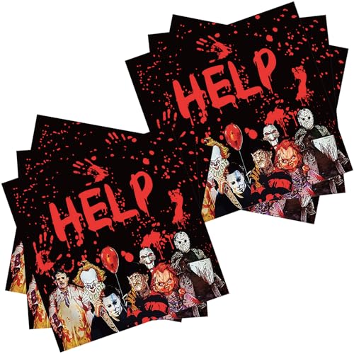Halloween Servietten, 20Stk Halloween Kürbis Fledermaus Burg Servietten 33cm x 33cm Papierservietten für Mann Frau Mädchen Junge Halloween Deko Party Supplies Tischdekoration Halloween Servietten, 20Stk Halloween Kürbis Fledermaus Burg Servietten 33cm x 33cm Papierservietten für Mann Frau Mädchen Junge Halloween Deko Party Supplies Tischdekoration von POPOYU