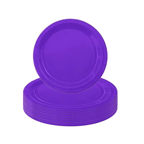 Lila Pappteller,16 Stück Einwegteller Lila,18CM Rund Teller Einmalteller Einweg Geschirr,7inch Partyteller Einmalgeschirr Tisch Dekorationen Partygeschirr für Hochzeit Garten Geburtstag Party Lila Pappteller,16 Stück Einwegteller Lila,18CM Rund Teller Einmalteller Einweg Geschirr,7inch Partyteller Einmalgeschirr Tisch Dekorationen Partygeschirr für Hochzeit Garten Geburtstag Party von POPOYU