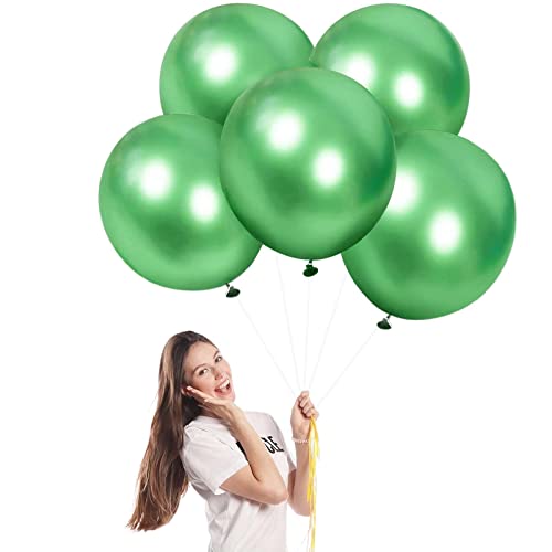 Luftballons Metallic Grün Groß 45cm/18 Zoll für Party Glänzende,5 Stück Riesen Metallisches Chrom Grün Latex Luftballons XXL Runde Helium Ballons für Geburtstag,Hochzeit,Babyparty Weihnachts Dekor Luftballons Metallic Grün Groß 45cm/18 Zoll für Party Glänzende,5 Stück Riesen Metallisches Chrom Grün Latex Luftballons XXL Runde Helium Ballons für Geburtstag,Hochzeit,Babyparty Weihnachts Dekor von POPOYU