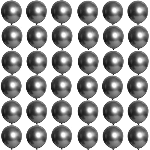 Luftballons Metallic Schwarz 12 Zoll für Party Glänzende,36 Stück 30cm Metallisches Chrom Schwarz Latex Luftballons Helium Ballons für Geburtstag,Hochzeit,Babyparty Graduierung Weihnachts Party Dekor Luftballons Metallic Schwarz 12 Zoll für Party Glänzende,36 Stück 30cm Metallisches Chrom Schwarz Latex Luftballons Helium Ballons für Geburtstag,Hochzeit,Babyparty Graduierung Weihnachts Party Dekor von POPOYU