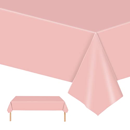 Macaron Rosa Einweg Tischdecken 137x274cm Kunststoff Rechteck Tischdecken,wasserdichte Kunststoff-Tischdecken für Tische im Indoor und Outdoor Partys,Geburtstage, Hochzeiten,Haushalt Partyzubehör Macaron Rosa Einweg Tischdecken 137x274cm Kunststoff Rechteck Tischdecken,wasserdichte Kunststoff-Tischdecken für Tische im Indoor und Outdoor Partys,Geburtstage, Hochzeiten,Haushalt Partyzubehör von POPOYU