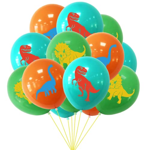 POPOYU 15 Stück Dino Geburtstagsdeko,12 Zoll Jurassic World Dino Kindergeburtstag Party Ballons Dinosaurier Luftballon Grün Dino Latexballons für Dinosaurier Jurassic World Geburtstag Party Dekoration POPOYU 15 Stück Dino Geburtstagsdeko,12 Zoll Jurassic World Dino Kindergeburtstag Party Ballons Dinosaurier Luftballon Grün Dino Latexballons für Dinosaurier Jurassic World Geburtstag Party Dekoration von POPOYU