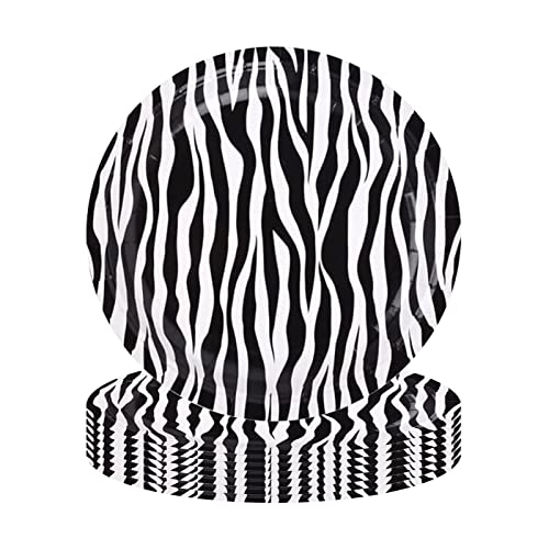 POPOYU 17.8 cm Zebra Teller,16 Stück Zebra Pappteller,Safari Pappteller Set für Geburtstagsdeko KinderZebra,Geburtstagsdeko ZebraEnmuster,Dschungel Safari Teller für Party Safari Geburtstag Deko POPOYU 17.8 cm Zebra Teller,16 Stück Zebra Pappteller,Safari Pappteller Set für Geburtstagsdeko KinderZebra,Geburtstagsdeko ZebraEnmuster,Dschungel Safari Teller für Party Safari Geburtstag Deko von POPOYU