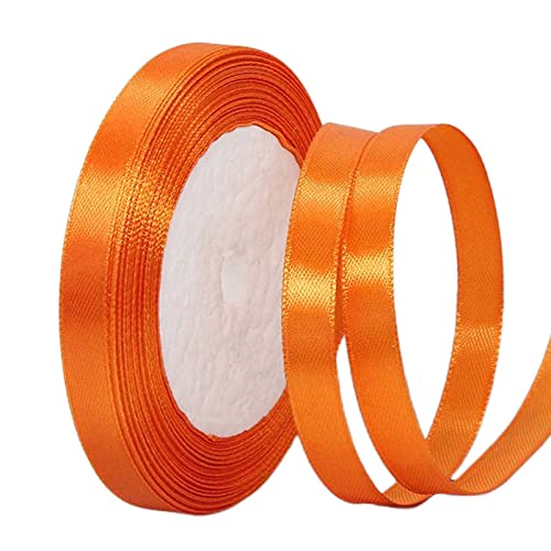 POPOYU 22 Meter Satinband Orange,OrangeBand Dünn 1cm,Schleifenband Textil 1cm,Textil Geschenkband Satin für Verpacken von Haarschleifen,Kuchen,Hochzeit,Weihnachtsdekoration 10 mm POPOYU 22 Meter Satinband Orange,OrangeBand Dünn 1cm,Schleifenband Textil 1cm,Textil Geschenkband Satin für Verpacken von Haarschleifen,Kuchen,Hochzeit,Weihnachtsdekoration 10 mm von POPOYU