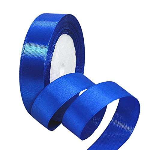 POPOYU 23 Meters Satinband Königsblau 20mm, Dekoration Präsent Geschenkband Schleifenband, Stoffband für Kleid Hochzeit, Taufe und Geburtstag Geschenke,Satin Dekoband,Deko Band Geschenkverpackung POPOYU 23 Meters Satinband Königsblau 20mm, Dekoration Präsent Geschenkband Schleifenband, Stoffband für Kleid Hochzeit, Taufe und Geburtstag Geschenke,Satin Dekoband,Deko Band Geschenkverpackung von POPOYU