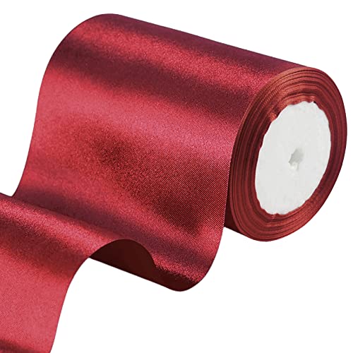 POPOYU 23m Geschenkband Bordeauxrot Breit,Satinband 10cm Breit,Geschenk Schleife XXL,Breites Band Bordeauxrot,Riesen Geschenkschleife,Geschenkschleife Auto xxl für Verpacken von Geschenken Weihnachten POPOYU 23m Geschenkband Bordeauxrot Breit,Satinband 10cm Breit,Geschenk Schleife XXL,Breites Band Bordeauxrot,Riesen Geschenkschleife,Geschenkschleife Auto xxl für Verpacken von Geschenken Weihnachten von POPOYU