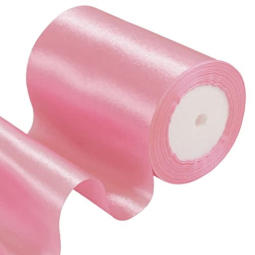 POPOYU 23m Geschenkband Rosa Breit,Satinband 10cm Breit,Geschenk Schleife XXL,Breites Band Rosa,Riesen Geschenkschleife,Geschenkschleife Auto xxl für Verpacken von Geschenken Weihnachten POPOYU 23m Geschenkband Rosa Breit,Satinband 10cm Breit,Geschenk Schleife XXL,Breites Band Rosa,Riesen Geschenkschleife,Geschenkschleife Auto xxl für Verpacken von Geschenken Weihnachten von POPOYU