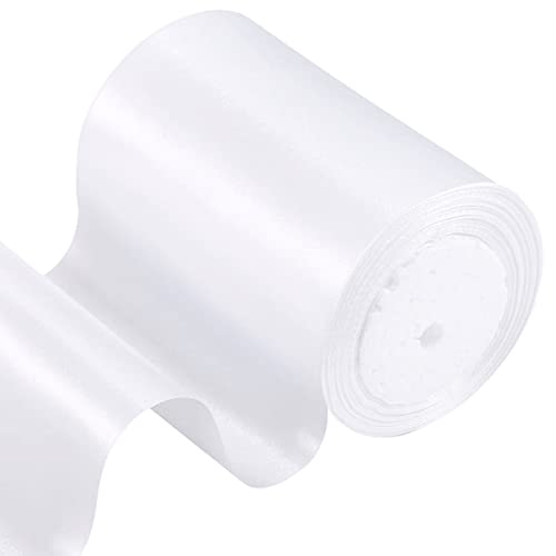 POPOYU 23m Geschenkband Weiß Breit,Satinband 10cm Breit,Geschenk Schleife XXL,Breites Band Weiß,Riesen Geschenkschleife,Geschenkschleife Auto xxl für Verpacken von Geschenken Weihnachten POPOYU 23m Geschenkband Weiß Breit,Satinband 10cm Breit,Geschenk Schleife XXL,Breites Band Weiß,Riesen Geschenkschleife,Geschenkschleife Auto xxl für Verpacken von Geschenken Weihnachten von POPOYU