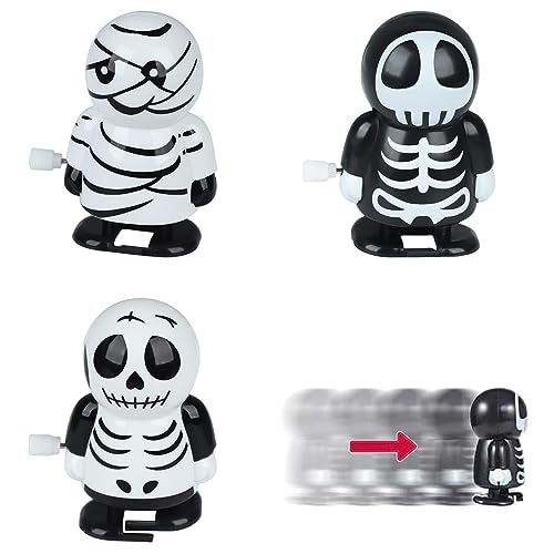 POPOYU 3 Stück Halloween Aufziehspielzeug für Kinder,Halloween Wind Up Spielzeug Mitgebsel Halloween Kinder,Uhrwerk Lauf Spring Spielzeug für Halloween Deko Party Mitgebsel Geschenk Goody Bag POPOYU 3 Stück Halloween Aufziehspielzeug für Kinder,Halloween Wind Up Spielzeug Mitgebsel Halloween Kinder,Uhrwerk Lauf Spring Spielzeug für Halloween Deko Party Mitgebsel Geschenk Goody Bag von POPOYU