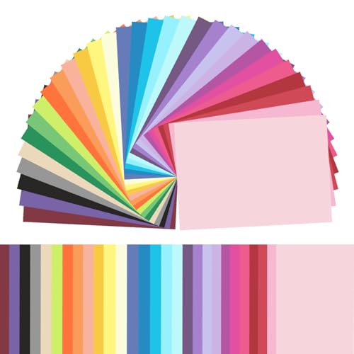 POPOYU 60 Blatt Seidenpapier Geschenkpapier Farbmischung,35x50cm Seidenpapier Verpackungsmaterial Papier Tissue Paper Packseide für Weihnachten Gemischtfarbiges Seidenpapier für Geschenktüten von POPOYU