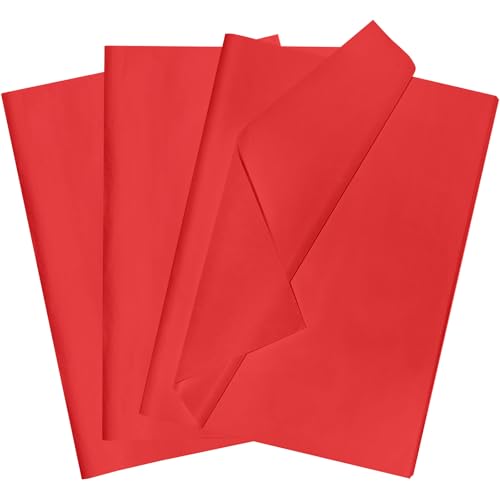POPOYU 60 Blatt Seidenpapier Geschenkpapier Rot,35x50cm Seidenpapier Verpackungsmaterial Papier Tissue Paper Packseide für Weihnachten GeburtstagHandwerk Geschenkverpackung Füller DIY Basteln POPOYU 60 Blatt Seidenpapier Geschenkpapier Rot,35x50cm Seidenpapier Verpackungsmaterial Papier Tissue Paper Packseide für Weihnachten GeburtstagHandwerk Geschenkverpackung Füller DIY Basteln von POPOYU