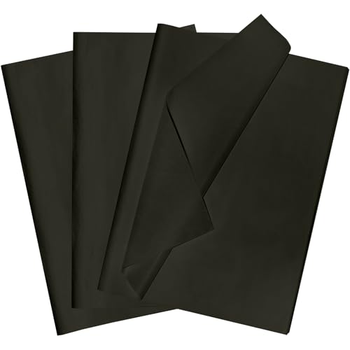 POPOYU 60 Blatt Seidenpapier Geschenkpapier Schwarz,35x50cm Seidenpapier Verpackungsmaterial Papier Tissue Paper Packseide für Weihnachten GeburtstagHandwerk Geschenkverpackung Füller DIY Basteln POPOYU 60 Blatt Seidenpapier Geschenkpapier Schwarz,35x50cm Seidenpapier Verpackungsmaterial Papier Tissue Paper Packseide für Weihnachten GeburtstagHandwerk Geschenkverpackung Füller DIY Basteln von POPOYU