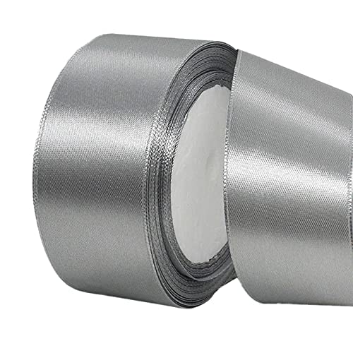 POPOYU Baumwoll Band Grau 4cm,Satinband 4cm Breit,Dekoration Präsent Geschenkband,Geschenkband Breit Grau Kleid Hochzeit,Taufe und Geburtstag Geschenke,Satin Dekoband,Deko Band Geschenk POPOYU Baumwoll Band Grau 4cm,Satinband 4cm Breit,Dekoration Präsent Geschenkband,Geschenkband Breit Grau Kleid Hochzeit,Taufe und Geburtstag Geschenke,Satin Dekoband,Deko Band Geschenk von POPOYU