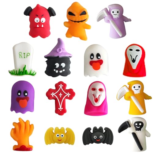 POPOYU Halloween Mochi Squishy Set,15 Stück HalloweenMochi Squeeze Spielzeug,Kawaii Squishies Stress Relief Spielzeug,Mini Geschenke Mochi Party Favors für Mitgebsel Halloween Kinder POPOYU Halloween Mochi Squishy Set,15 Stück HalloweenMochi Squeeze Spielzeug,Kawaii Squishies Stress Relief Spielzeug,Mini Geschenke Mochi Party Favors für Mitgebsel Halloween Kinder von POPOYU