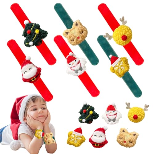 POPOYU Kleiner Weihnachtsklöppelriemen, Weihnachtsklöppelriemen, Weihnachtsarmband, Weihnachtsklöppelriemen, Kinderspielzeug, Mädchenspielzeug, Weihnachtsfeier Taschenfüller POPOYU Kleiner Weihnachtsklöppelriemen, Weihnachtsklöppelriemen, Weihnachtsarmband, Weihnachtsklöppelriemen, Kinderspielzeug, Mädchenspielzeug, Weihnachtsfeier Taschenfüller von POPOYU