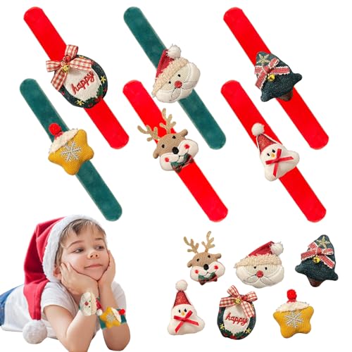 POPOYU Mesh Christmas Clapper Strap, Christmas Clapper Strap, Christmas Bracelet, Christmas Clapper Strap, Kinderspielzeug, Mädchenspielzeug, Christmas Party Bag Stuffer POPOYU Mesh Christmas Clapper Strap, Christmas Clapper Strap, Christmas Bracelet, Christmas Clapper Strap, Kinderspielzeug, Mädchenspielzeug, Christmas Party Bag Stuffer von POPOYU